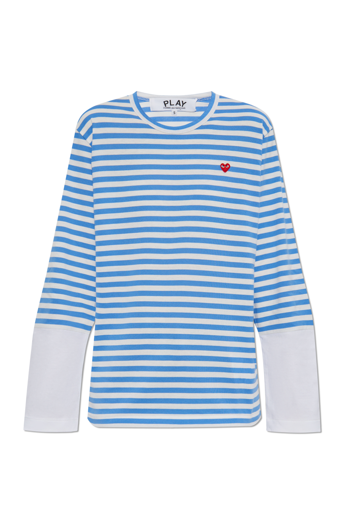 COMME des GARÇONS PLAY ストライプロングTシャツ XXL Comme des Garçons PLAY Long-Sleeve Striped T-Shirt | Saks